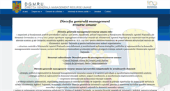 Desktop Screenshot of dmru.mapn.ro