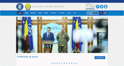 Desktop Screenshot of mapn.ro